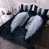 3D Angel Wings 3pcs Comforter Set : Beddinginn.com