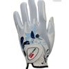 Blue Flower Ladies Golf Glove : Shop.birdietown UAE