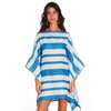 Blue Italy Butterfly Mini Kaftan - Bambah