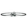 Diamond Infinity Chain Bracelet : Angara.com