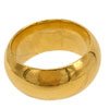 Domed Cigar Band Gold - Adornia