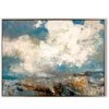 Extra Large Abstract White Cloud Painting - Artexplore UAE