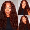 Lace Frontal Reddish Brown Jerry - Beauty Forever