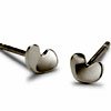 Mini Sculpted Heart Studs | Agmesnyc.com