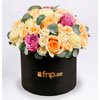 Mix Roses In Black Box | Fnp.ae Promo 
