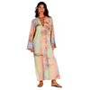 Orange Anderson Shimmer Kaftan : Bambah