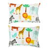 Safari Animals Pair Of Pillowcases : Bloomsburymill.com