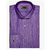 Shirt Linen Plain Stripes Violet : Apposta