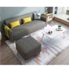 Sofa Made Of Swedish Wood And Linen - Homzmart