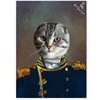 The Colonel Cat Portrait : Artyourcat.com UAE