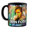 Black Photo Mug | Tassendruck