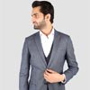 Blue Conbination Slim Fit Suit - Ds Damat Online UAE