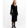 Dress With Wrap Front And Button Cuffs | Hugoboss.com/ae