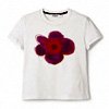 Flower Illustration T-Shirt - Desigual