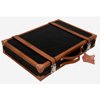 Genuine Leather Folding Backgammon Set : Chessbazaar