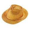 Gold Glitter Borsalino Hat : Oofete