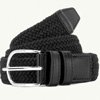 Hardy Black Woven Belt | Sedley