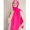 Chiffon Hijab in Hot Pink - Luxyhijab.com Promo UAE