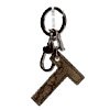 Letter T Keychain - Sorrentinoshop.com