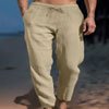 Linen Pants Trousers - Ouku