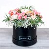 Pink Lindor Mini Hatbox : Prestige Flowers