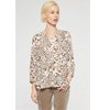 Pintuck Blouse Animal Print - Nydj.de