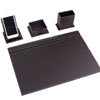 Desk Set 4 Accessories Brown - Moogdesk