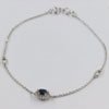 Sparkle Diana Blue Sapphire Bracelet : Pugold UAE