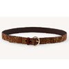 Suede Rhinestone Belt - Sandro UAE