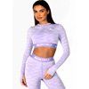 Trail Icon Long Sleeve Crop Top - Montirex