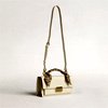 Venezia Bag In Butter-Colored Boarded Leather - Goldengoose