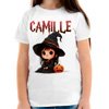 White Halloween Kids T-Shirt : Maxi Shirt