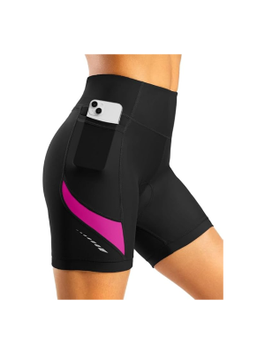 Bikewa Women's 4D Padded Bike Shorts
