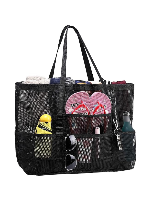 ZJIMLIN Mesh - Best Large Tote Bags for Beach/Picnic